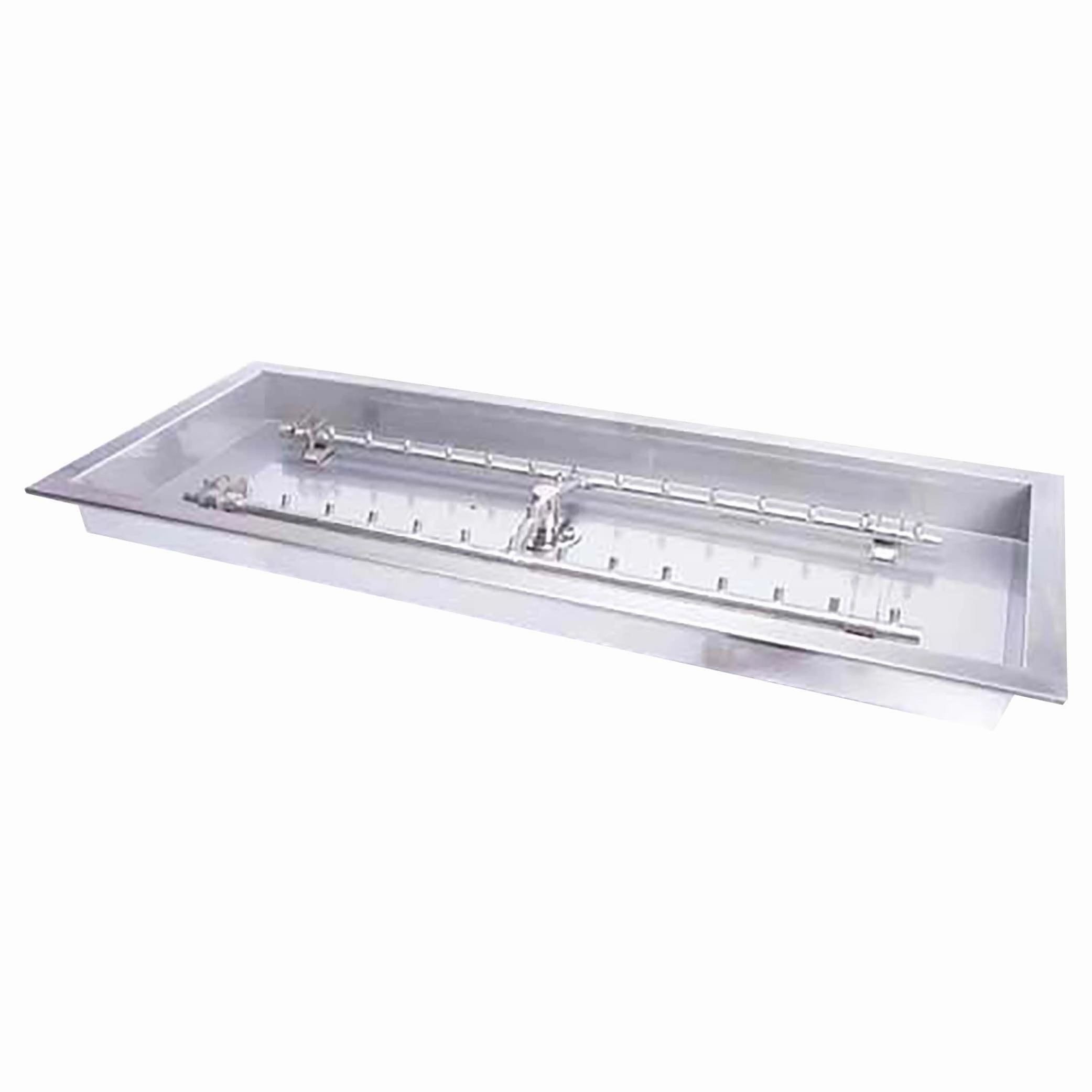 HPC Fire 30 X 12" Pan H-Burner TOR-30X12SS-H-LPportable outdoor fire pit with lid