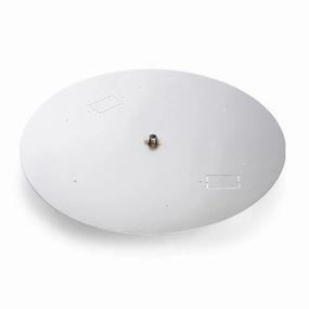 HPC Fire 36 inch Round Flat Pan 571-36Fireproof mat for under fire pit