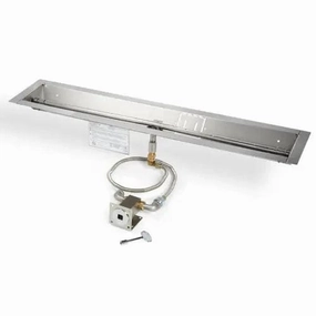 HPC Fire 36" Linear Trough Fire Pit Insert MLFPK36 TRGH-FLEXportable outdoor fire pit with lid