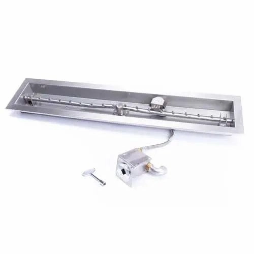 HPC Fire 36" Linear Trough Fire Pit Insert MLFPK36 TRGH-FLEX