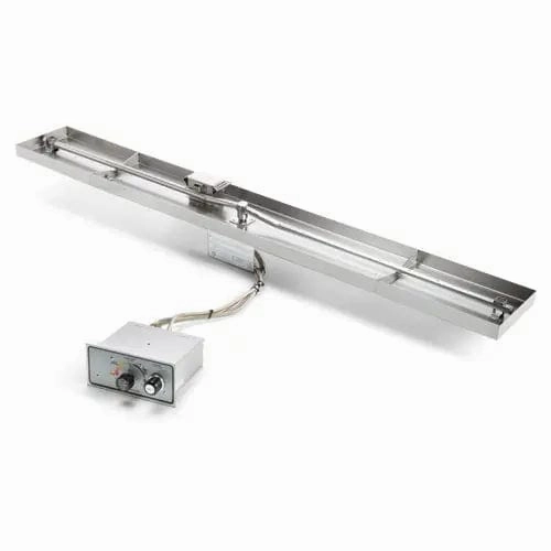 HPC Fire 37 x 8" Linear Interlink Fire Pit Insert FPPK37x8-L-FLEXportable outdoor fire pit with lid