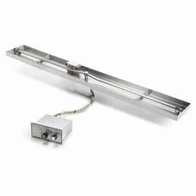 HPC Fire 37 x 8" Linear Interlink Fire Pit Insert FPPK37x8-L-FLEXportable outdoor fire pit with lid