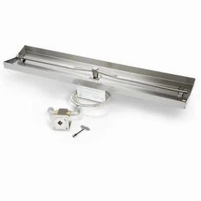 HPC Fire 37 X 8" Linear Interlink Pan FP Insert MLFPK37X8-L-FLEX-LP-STportable outdoor fire pit with lid