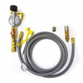 HPC Fire 40k BTU Small Tank Conversion Kit FPLP40Fireproof mat for under fire pit