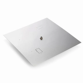 HPC Fire 42" High Capacity Square Flat Pan 571-42HCSQFireproof mat for under fire pit