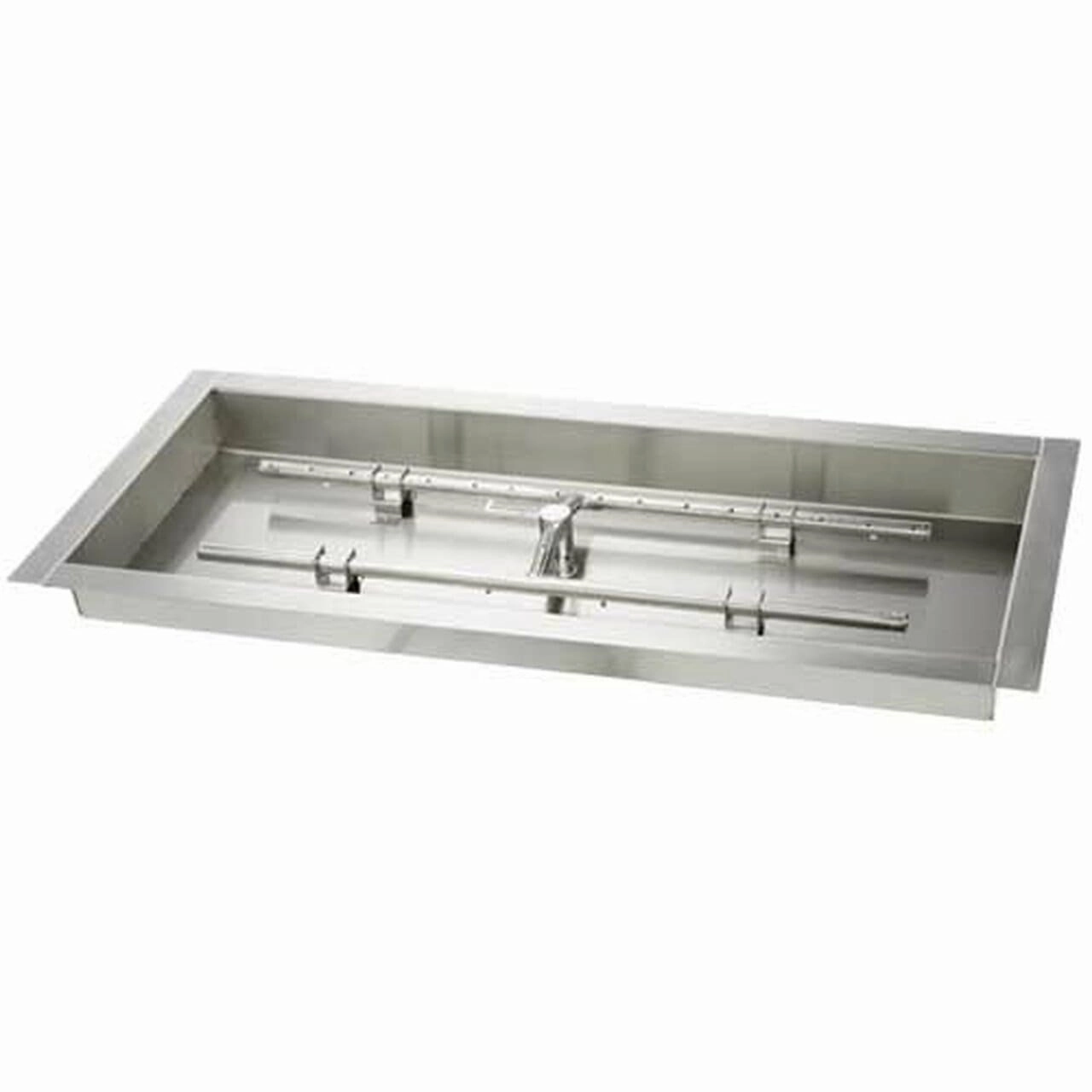 HPC Fire 42 X 14" Pan H-Burner TOR-42X14SS-H-LPportable outdoor fire pit with lid