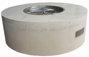 HPC Fire 45" Unfinished Round Fire Pit Enclosures TOR-U45R/FPPK25CEKportable outdoor fire pit with lid