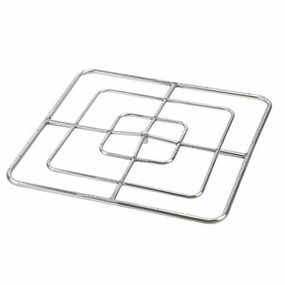 HPC Fire 48" High Capacity Square Burner FRSSQ-48HC KITFireproof mat for under fire pit