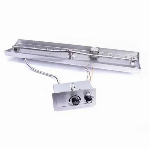 HPC Fire 49 x 8" Linear Interlink Fire Pit Insert FPPK49X8-L-FLEXportable outdoor fire pit with lid