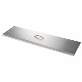 HPC Fire 52 X 9.5" Linear Fire Pit Cover TPHC-48SSFireproof mat for under fire pit