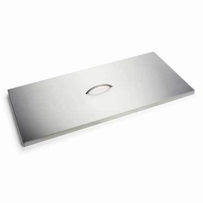 HPC Fire 58 X 20" Rectangle Fire Pit Cover HPHC-54X16SSFireproof mat for under fire pit