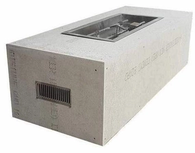 HPC Fire 60" Unfinished Rectangular Fire Pit TOR-U60X24/30X12FPPKCEKportable outdoor fire pit with lid
