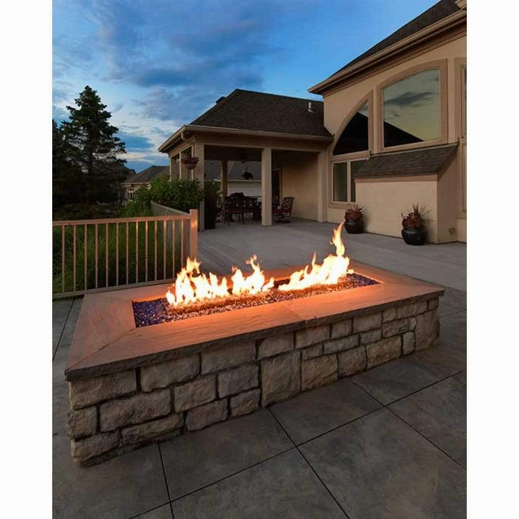 HPC Fire 60 x 24" Match Lit Fire Pit Enclosure U60X24/49X8MLFPKCEK
