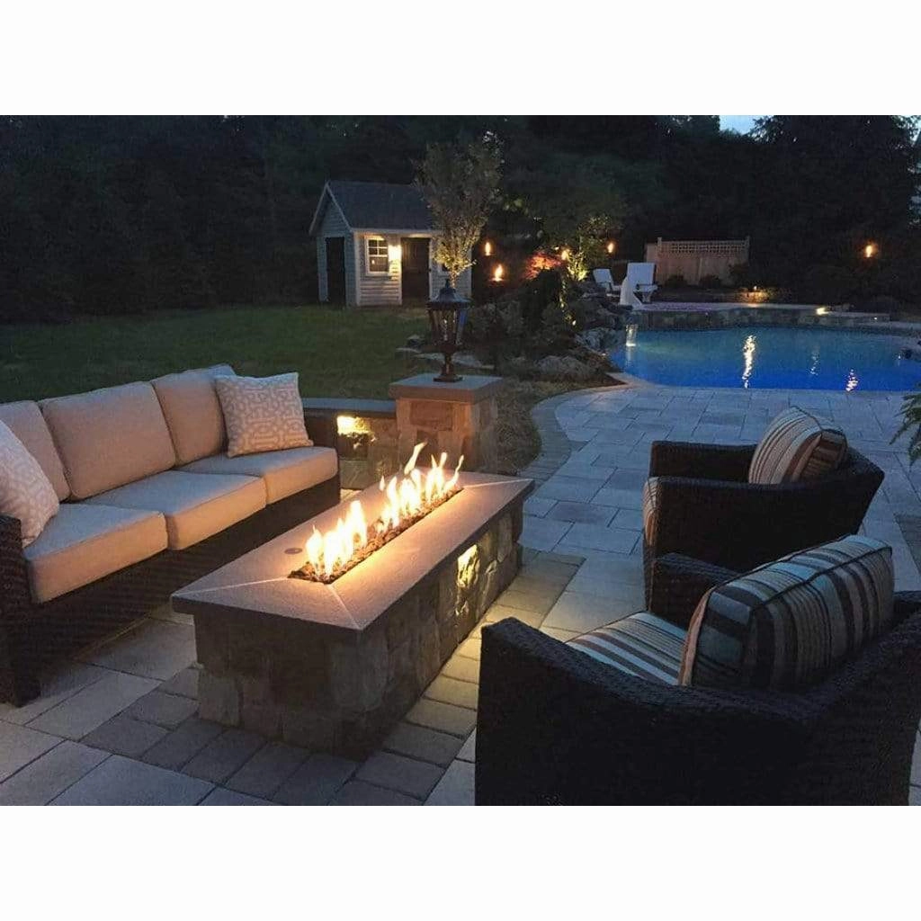 HPC Fire 60 x 24" Match Lit Fire Pit Enclosure U60X24/49X8MLFPKCEK