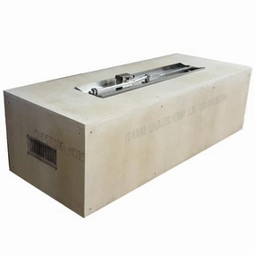 HPC Fire 60 x 24" Match Lit Fire Pit Enclosure U60X24/49X8MLFPKCEKportable outdoor fire pit with lid