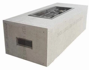 HPC Fire 60 x 24" Unfinished Fire Pit Enclosure TOR-U60X24/49X8CEKportable outdoor fire pit with lid