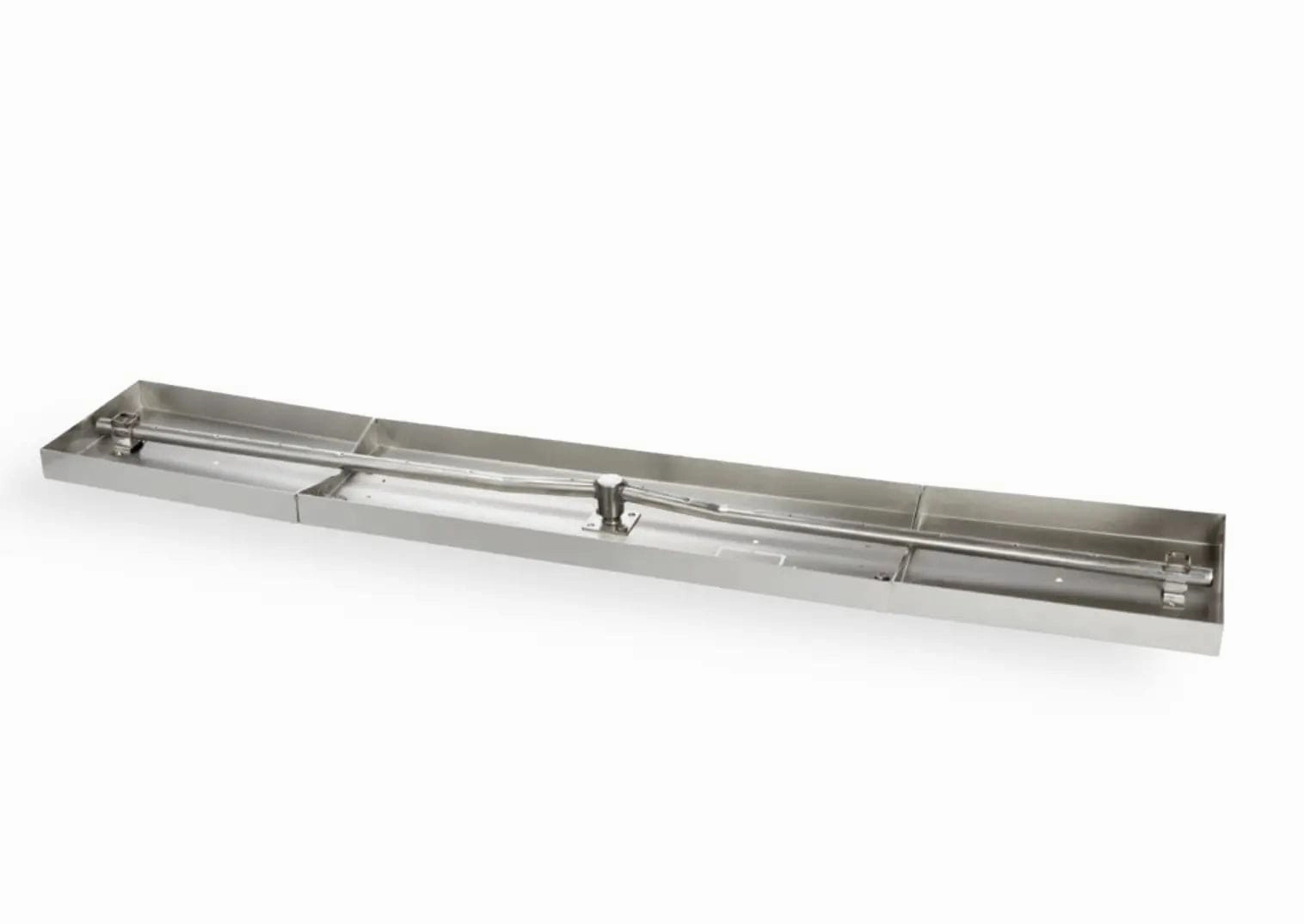 HPC Fire 61"x8" Drop-In Fire Pit Burner Pan w/ Linear Interlinkportable outdoor fire pit with lid