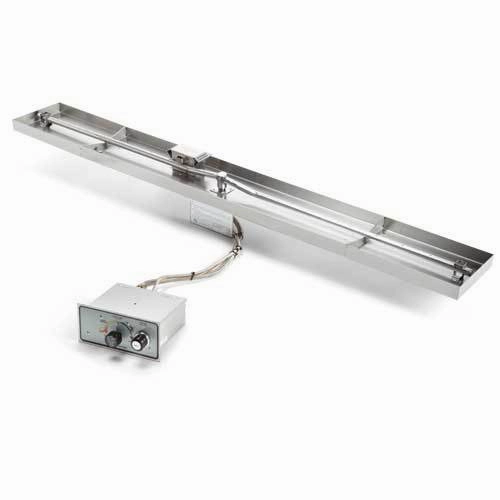 HPC Fire 61 x 8" Linear Interlink Fire Pit Insert FPPK61X8-L-FLEXportable outdoor fire pit with lid