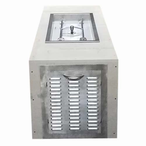 HPC Fire 70" Square Fire Pit Enclosure Kit UST70X24/36X14MLFPKCEK-LP