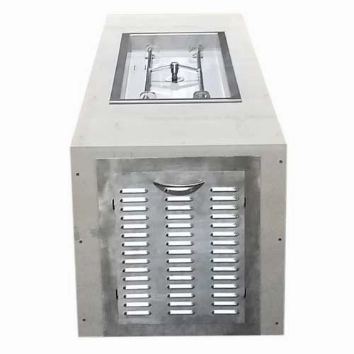 HPC Fire 70" Square Fire Pit Enclosure Kit UST70X24/36X14MLFPKCEK-LP