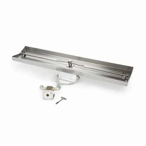 HPC Fire 73" x 8" Linear Interlink Pan Electronic Ignition Hi/LO Fire Pit Insert