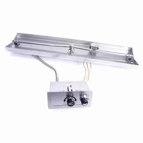 HPC Fire 73" x 8" Linear Interlink Pan Electronic Ignition Hi/LO Fire Pit Insert
