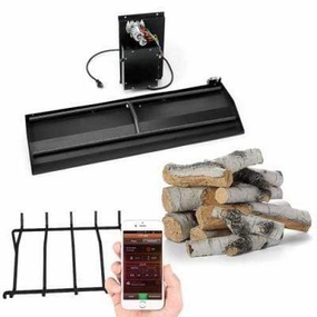 HPC Fire Duel-Step EI Outdoor Gas Fireplace Kit DBOF28EI-HI/LO-AB16portable outdoor fire pit with lid