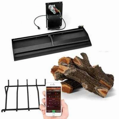 HPC Fire Duel-Step EI Outdoor Gas Fireplace Kit DBOF28EI-HI/LO-AWO16portable outdoor fire pit with lid