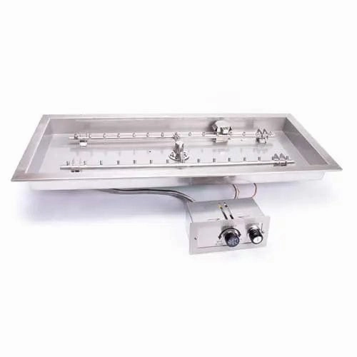 HPC Fire H-Burner Bowl Pan Fire Pit Insert FPPK54X16-H-FLEXportable outdoor fire pit with lid