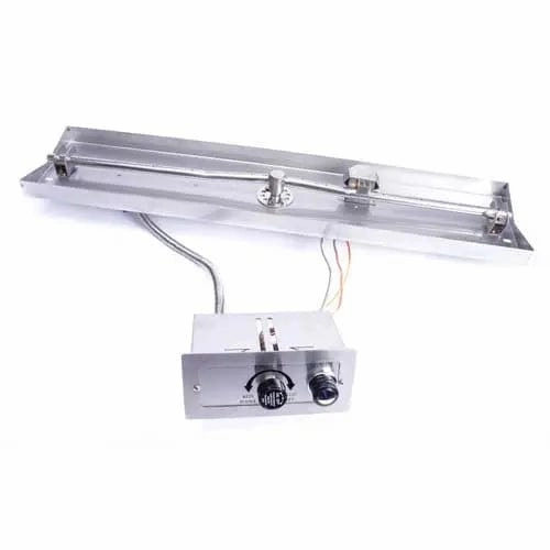 HPC Fire Linear Interlink Fire Pit Insert FPPK25X8-L-FLEX-LP-STportable outdoor fire pit with lid