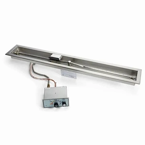 HPC Fire Linear Trough Fire Pit Insert FPPK96-TRGH-FLEXportable outdoor fire pit with lid