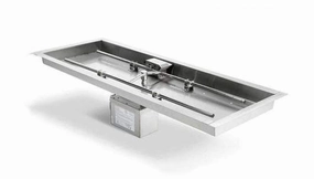 HPC Fire Rectangular Gas Fire Pit Insert 66X16SS-H-LPportable outdoor fire pit with lid