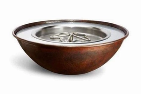 HPC Fire Tempe Hammered Copper Gas Fire Pit TOR-TEMP31-EIportable outdoor fire pit with lid