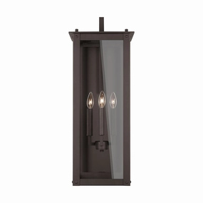 Hunt Four Light Wall Mount Oiled BronzeOutdoor wall sconces with motion sensor