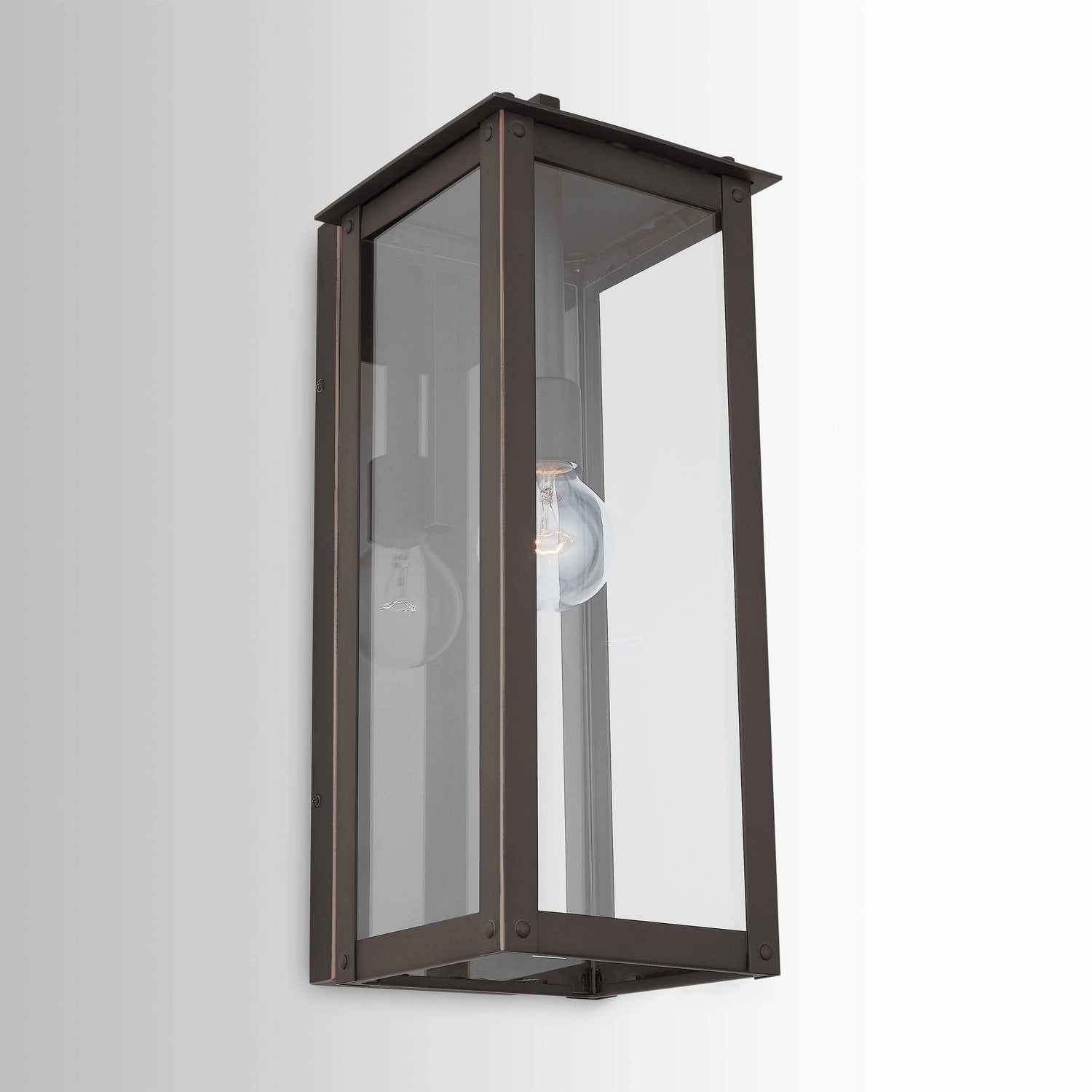 Hunt One Light Wall Mount Oiled Bronze