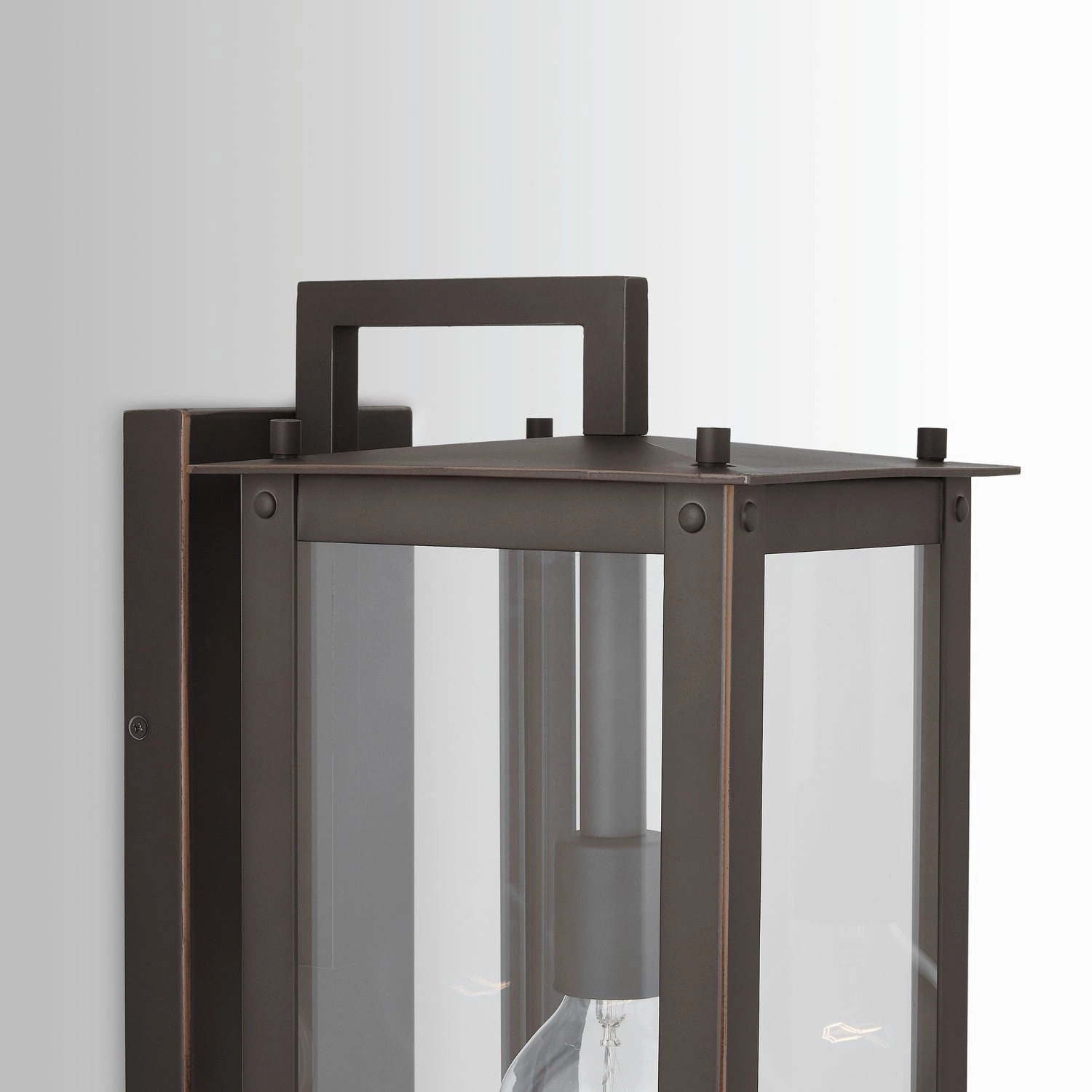 Hunt One Light Wall Mount Oiled Bronze