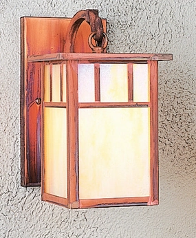 Huntington One Light Wall Mount Raw CopperOutdoor wall sconces with motion sensor