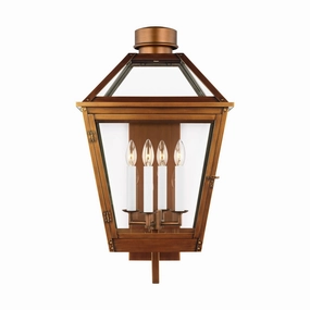 Hyannis Four Light Lantern Natural CopperOutdoor wall sconces with motion sensor