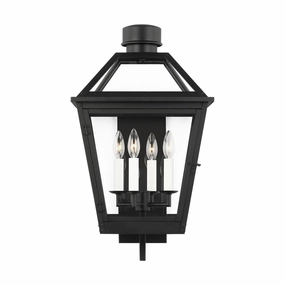 Hyannis Four Light Lantern Textured BlackOutdoor wall sconces with motion sensor