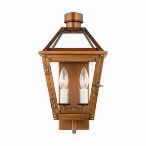 Hyannis Two Light Wall Lantern Natural CopperOutdoor wall sconces with motion sensor