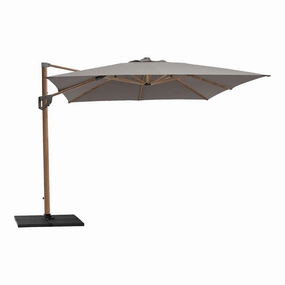 Hyde Luxe Hanging Parasol w/ BaseDurable outdoor patio accessories