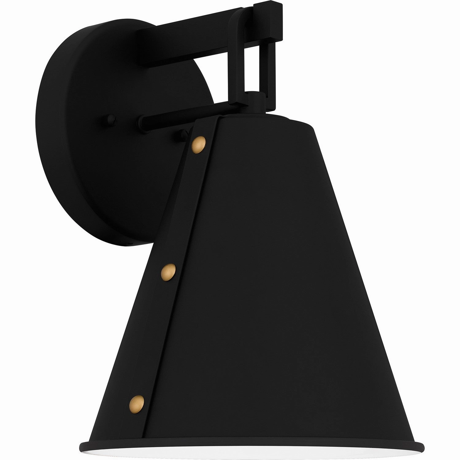 Hyde One Light Outdoor Wall Mount Matte Black