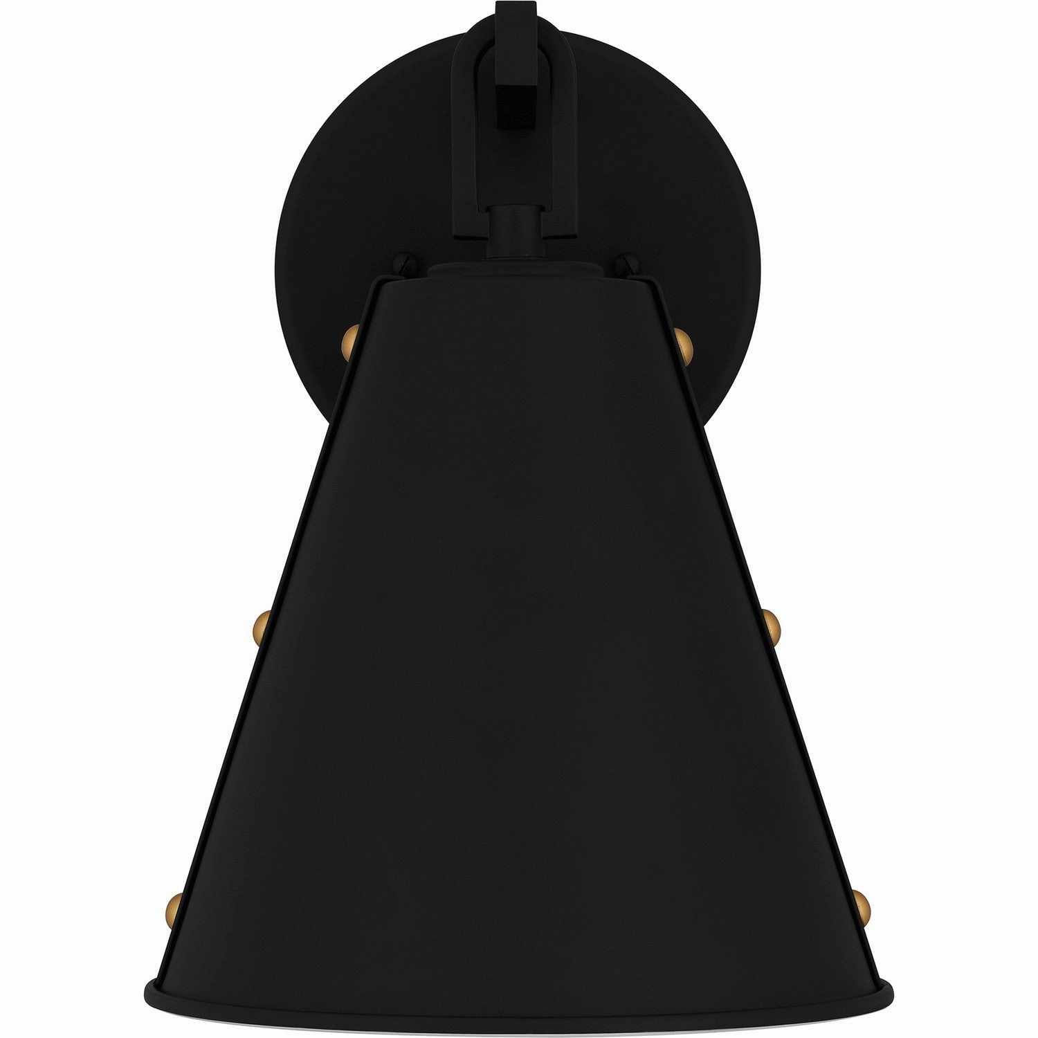 Hyde One Light Outdoor Wall Mount Matte Black