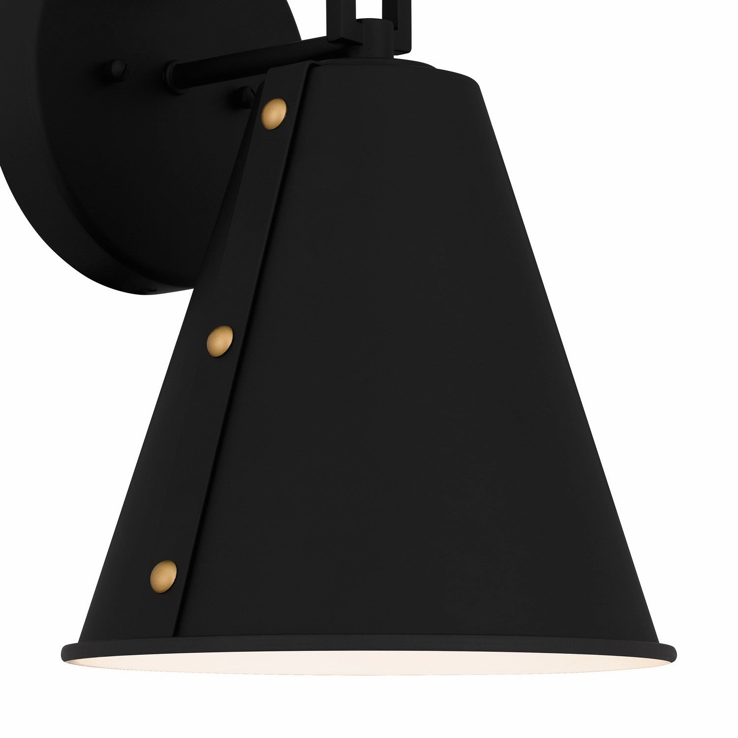 Hyde One Light Outdoor Wall Mount Matte Black