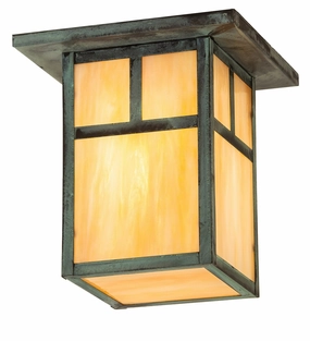 Hyde Park One Light Flushmount VerdigrisOutdoor wall sconces with motion sensor