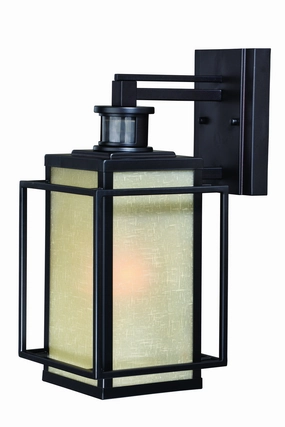 Hyde Park One Light Motion Sensor Outdoor Wall Light Espresso BronzeOutdoor wall sconces with motion sensor