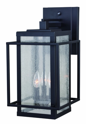 Hyde Park Three Light Outdoor Wall Mount Espresso BronzeOutdoor wall sconces with motion sensor