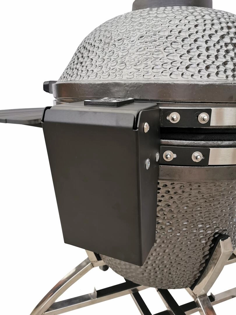 Icon Grills XD702 Maxis Gunmetal Kamado Charcoal Grill CGXD702GMAXIS