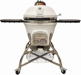 Icon Grills XD702 Maxis White Kamado Charcoal Grill CGXD702WMAXIS large capacity charcoal BBQ grills