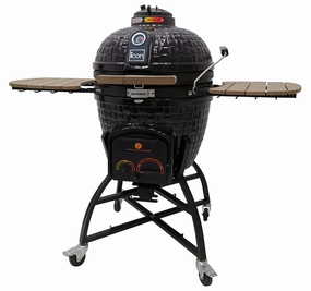 Icon Grills XR402 Deluxe Black Kamado Charcoal Grill CGXR402BDELUXE large capacity charcoal BBQ grills